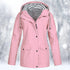 DAMEN WASSERDICHTE KAPUZENJACKE | STILVOLL WARM